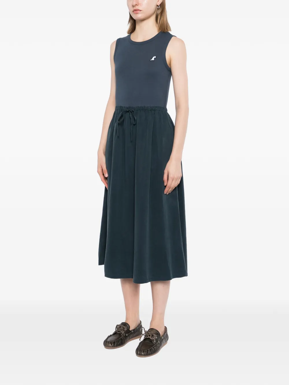 SPORT b. by agnès b. Mouwloze midi-jurk Blauw