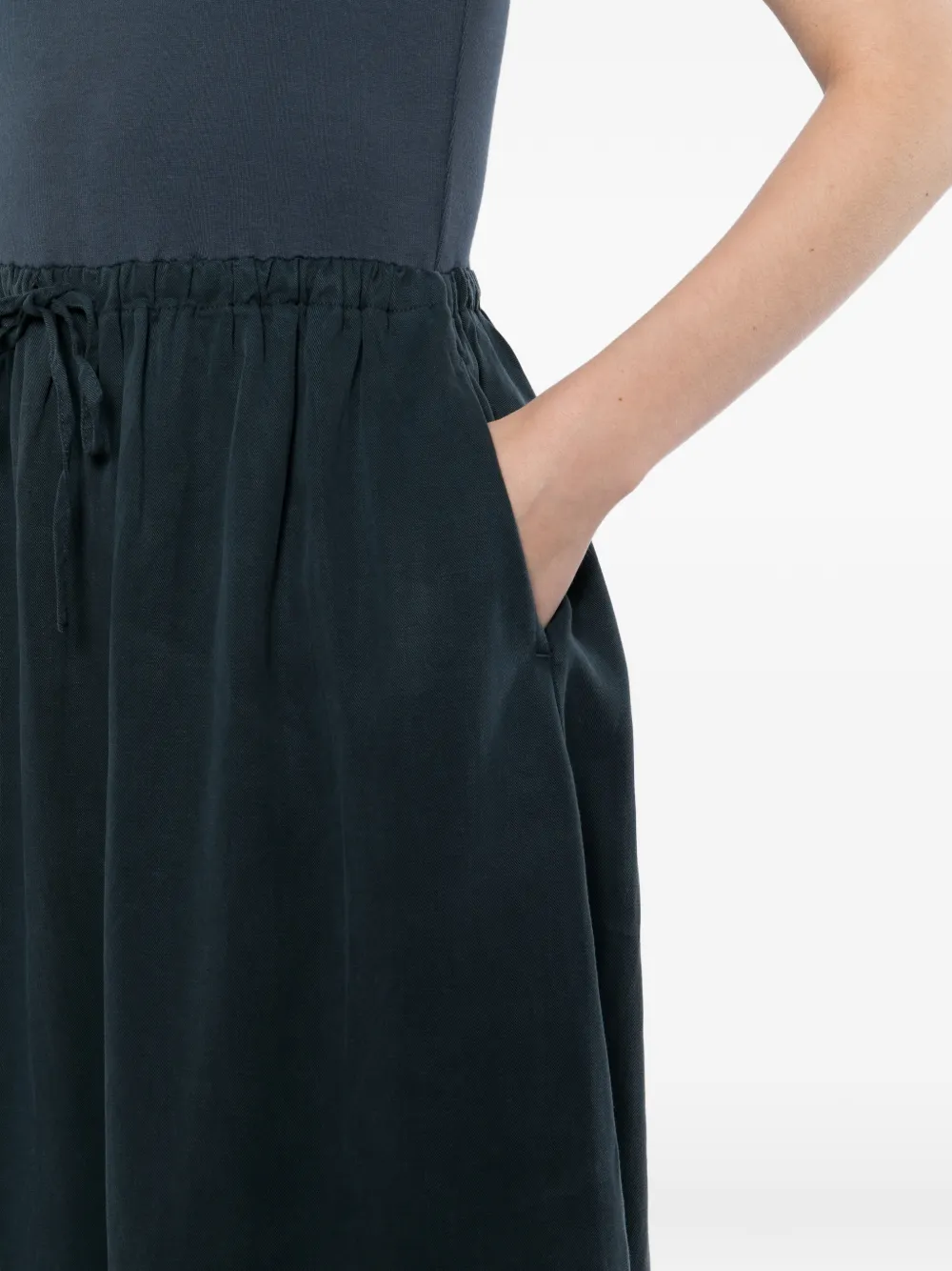 SPORT b. by agnès b. Mouwloze midi-jurk Blauw