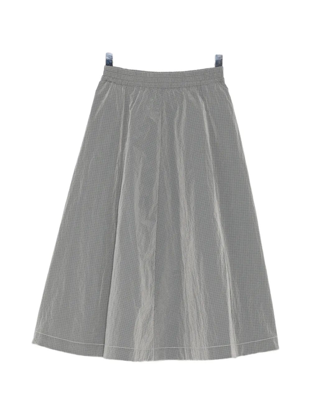 SPORT b. by agnès b. Ribstop midi skirt - Grau