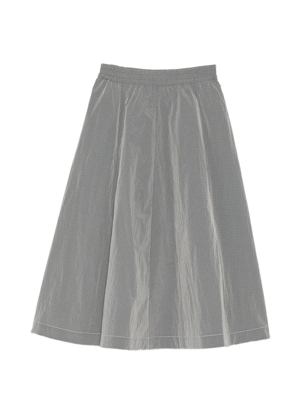 SPORT b. by agnès b. Ribstop midi skirt - Grigio