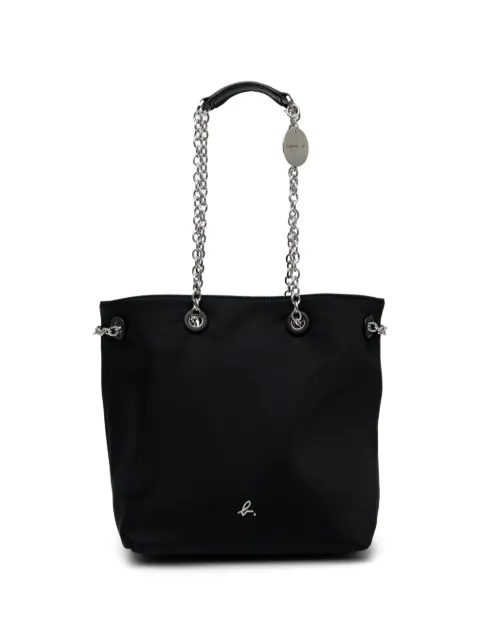 agnès b. chain-link strap tote bag