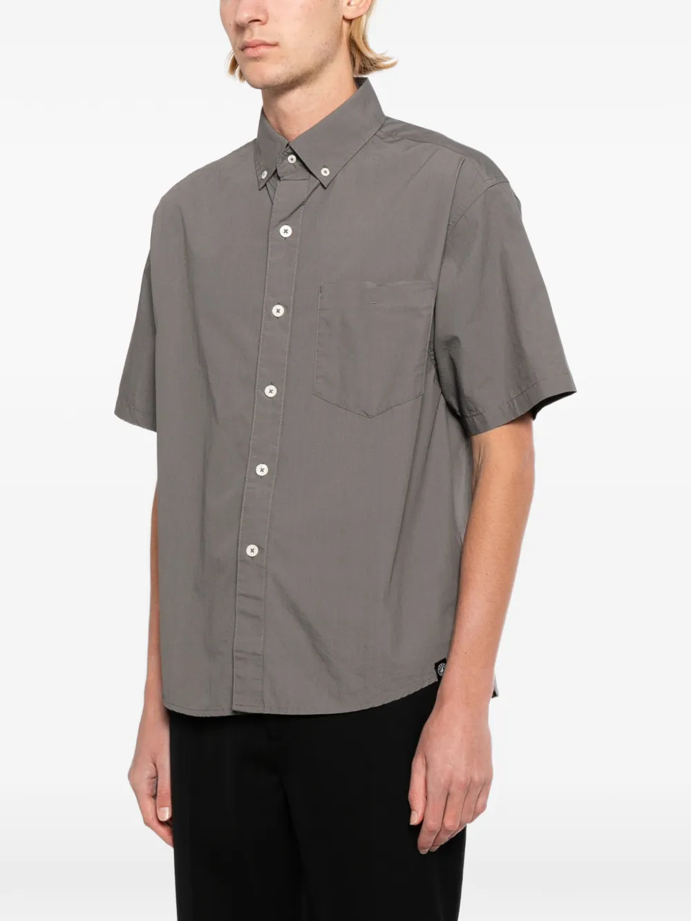  Sport B. By Agnès B. Pocket Short-sleeves Shirt - Grey 