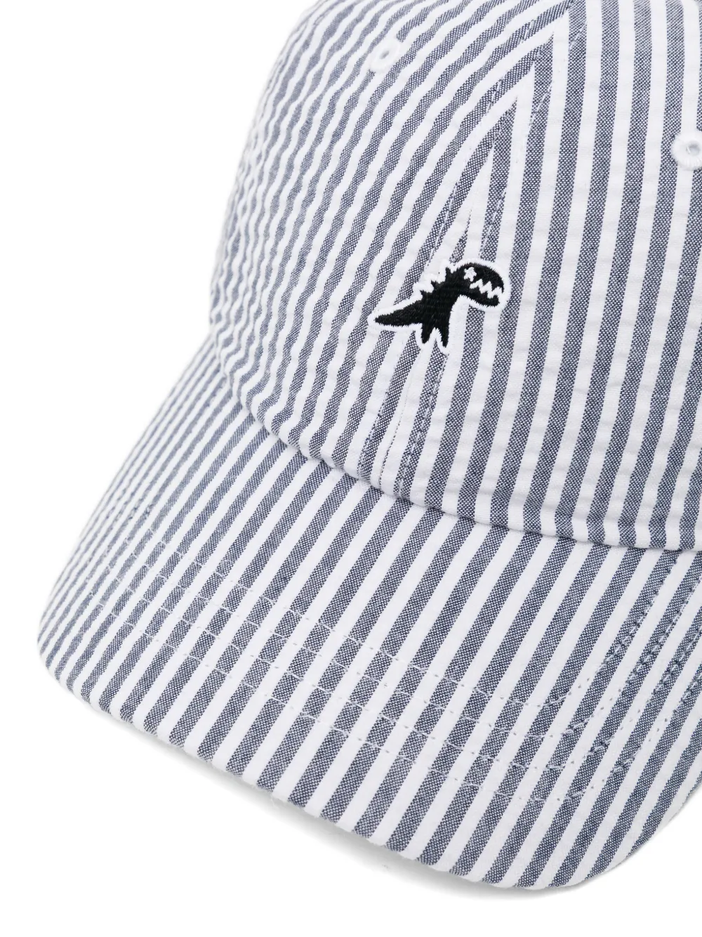  Sport B. By Agnès B. Striped Dinosaur Cap - Blue 
