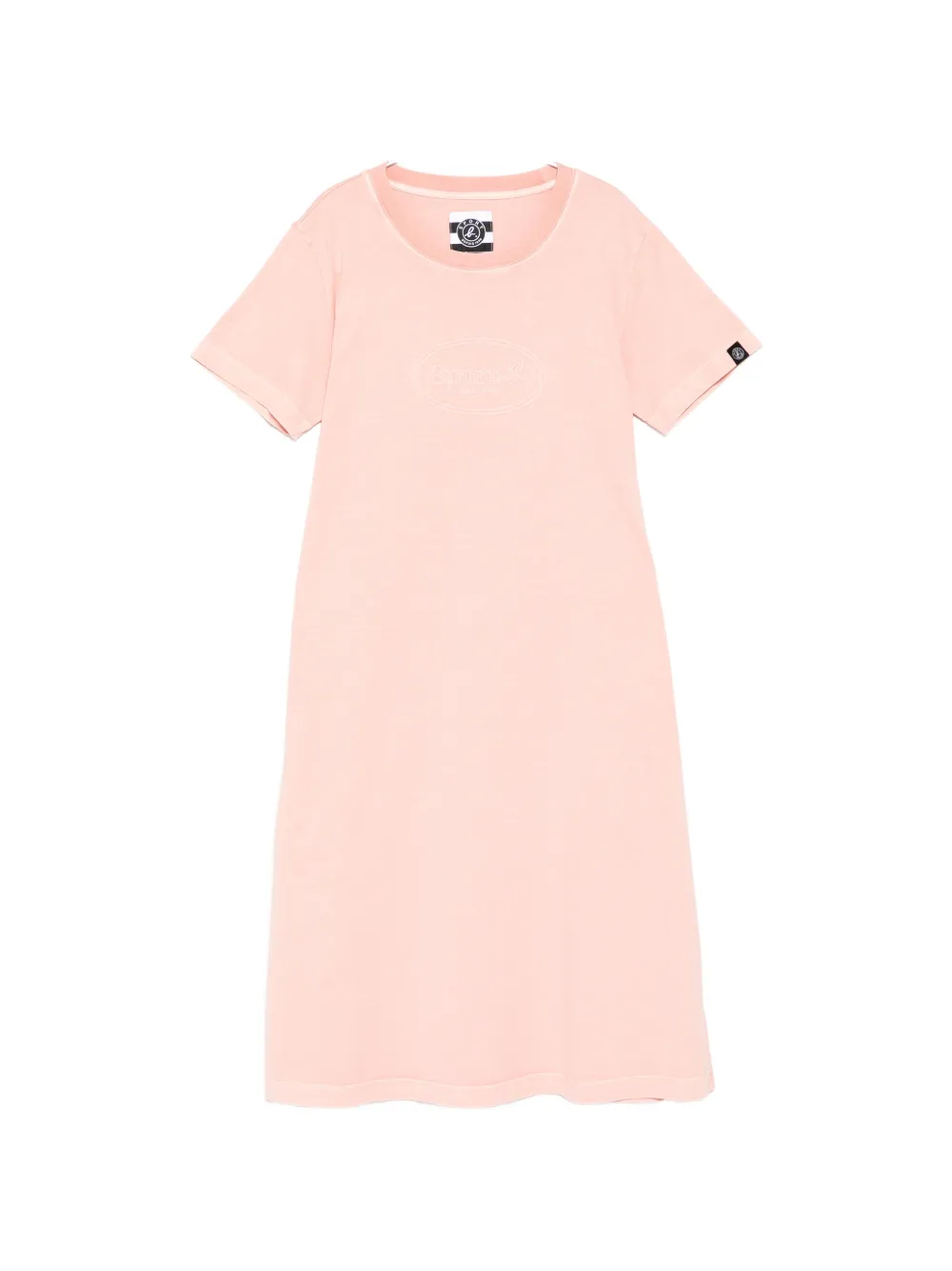 SPORT b. by agnès b. dyed short-sleeves mini dress - Rosa