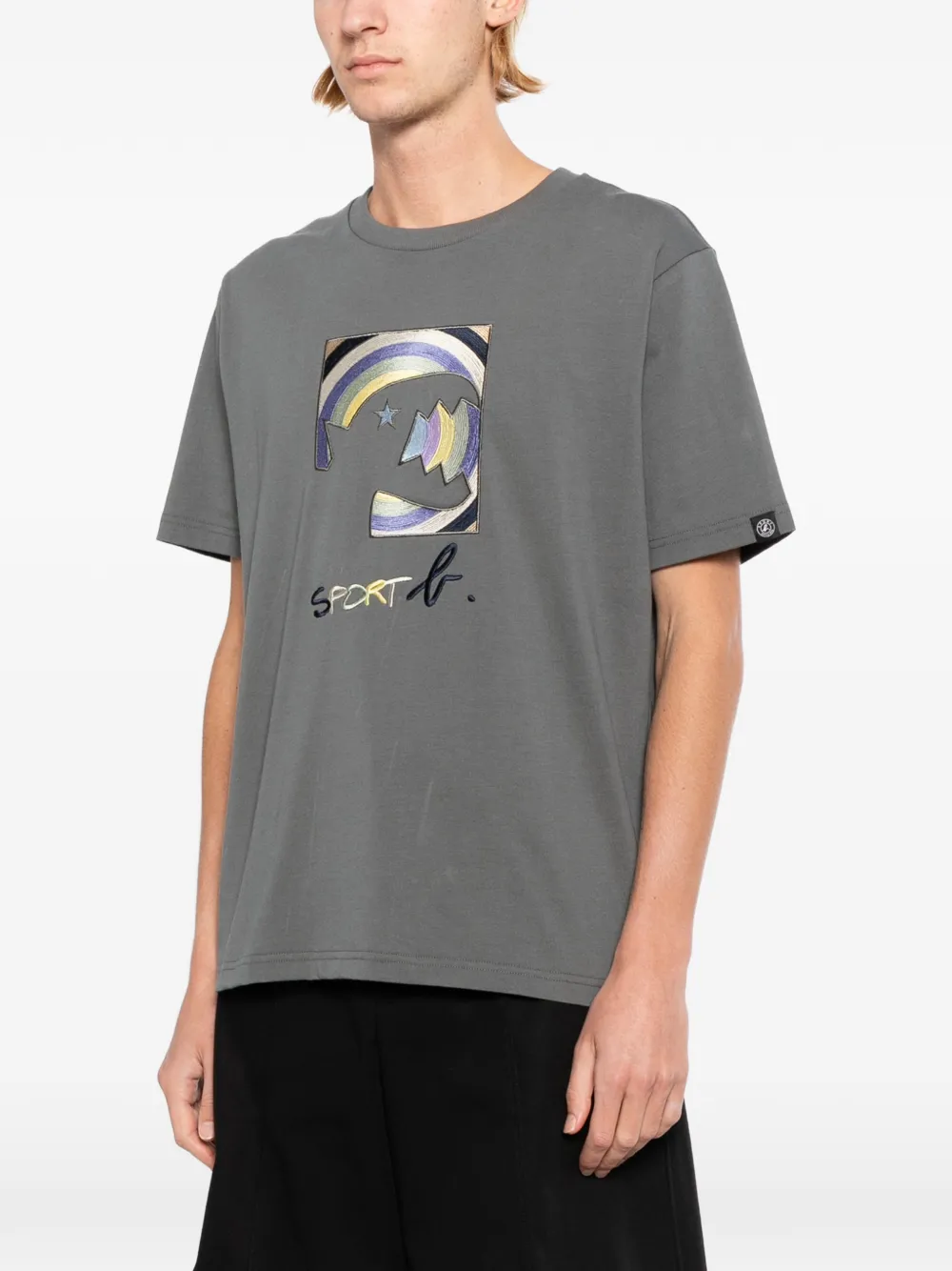  Sport B. By Agnès B. Box Dino T-shirt - Grey 
