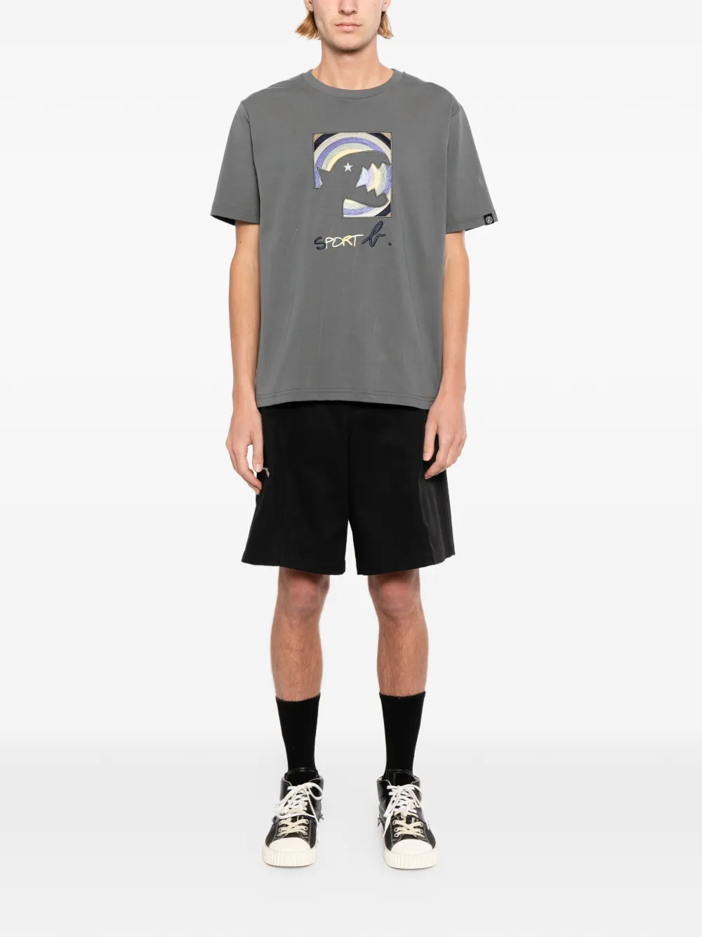  Sport B. By Agnès B. Box Dino T-shirt - Grey 