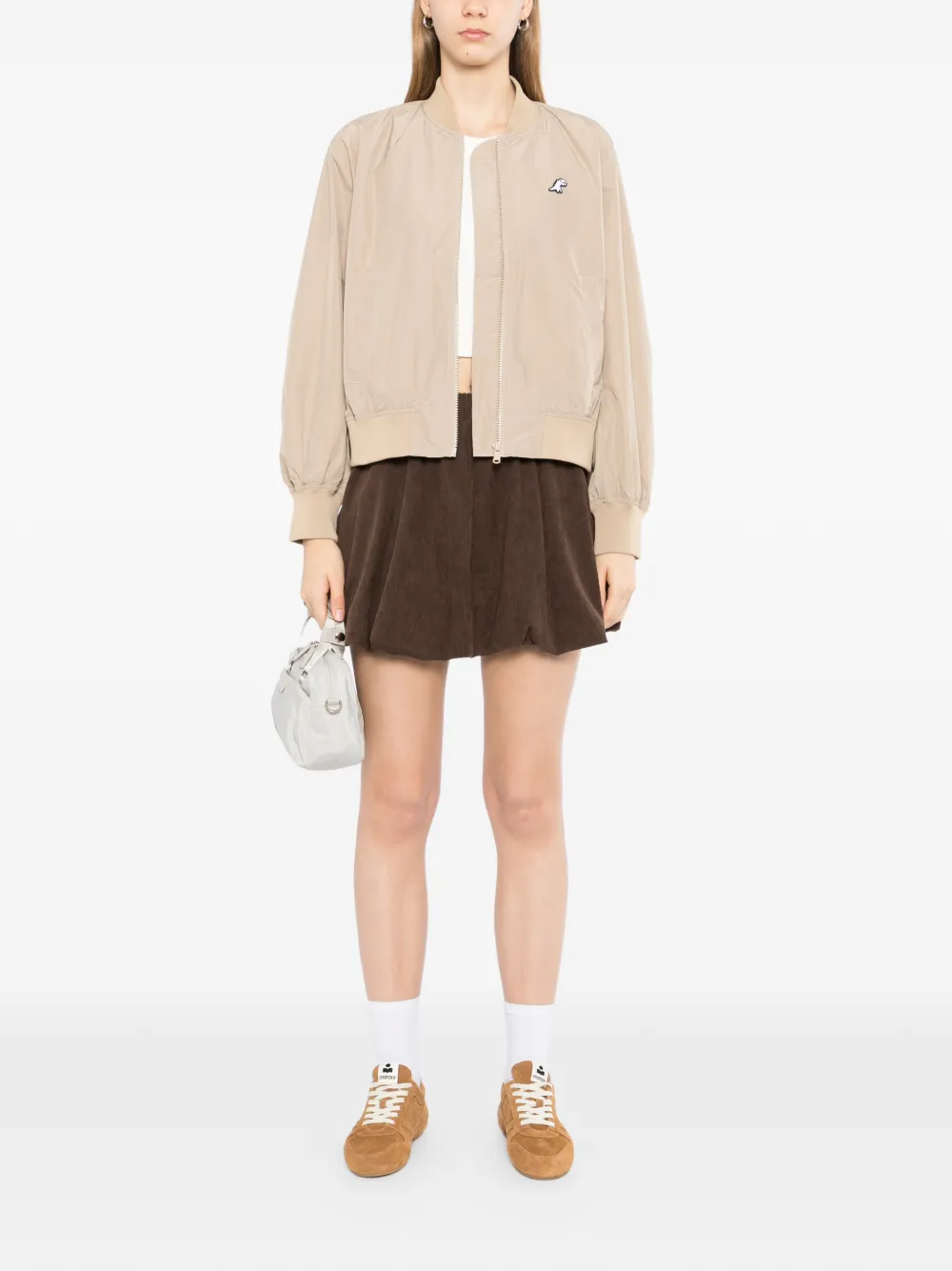  Sport B. By Agnès B. Dino Bomber Jacket - Neutrals 