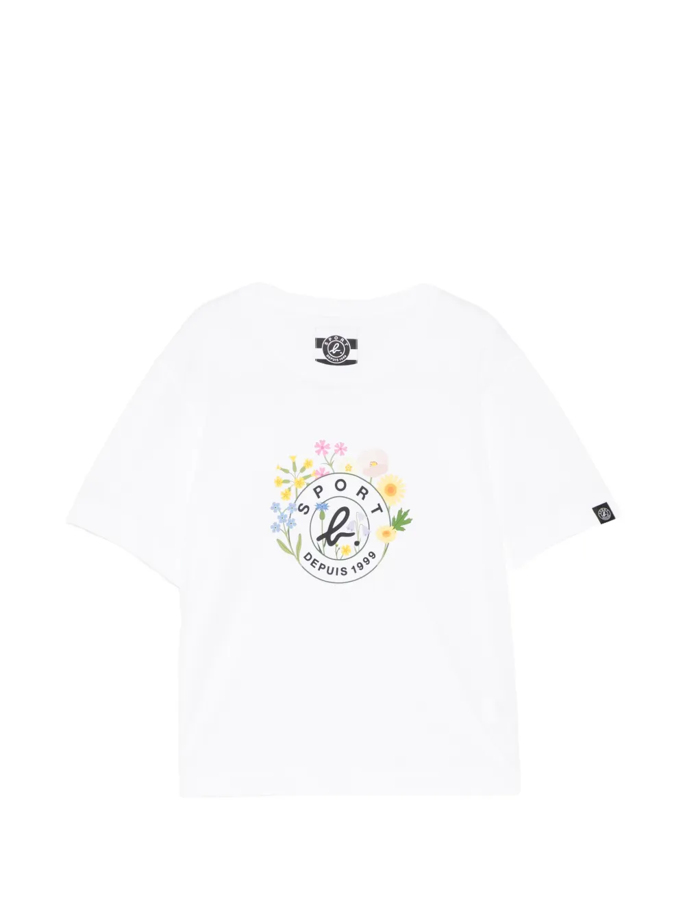 SPORT b. by agnès b. logo T-shirt - Bianco