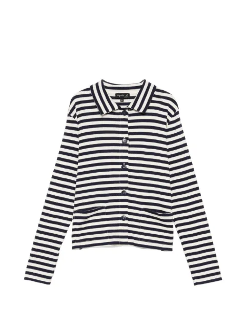 agnès b.  Alberto striped cardigan