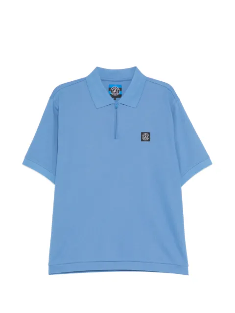 SPORT b. by agnès b. playera tipo polo con parche del logo