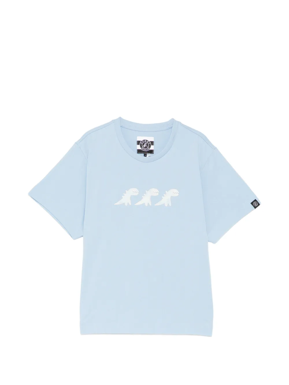SPORT b. by agnès b. DINO APPLIQUE T-shirt - Blu