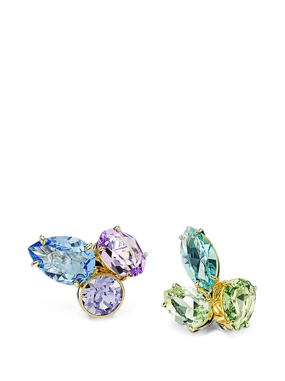 Swarovski Gema crystal-embellished ear cuffs - Oro