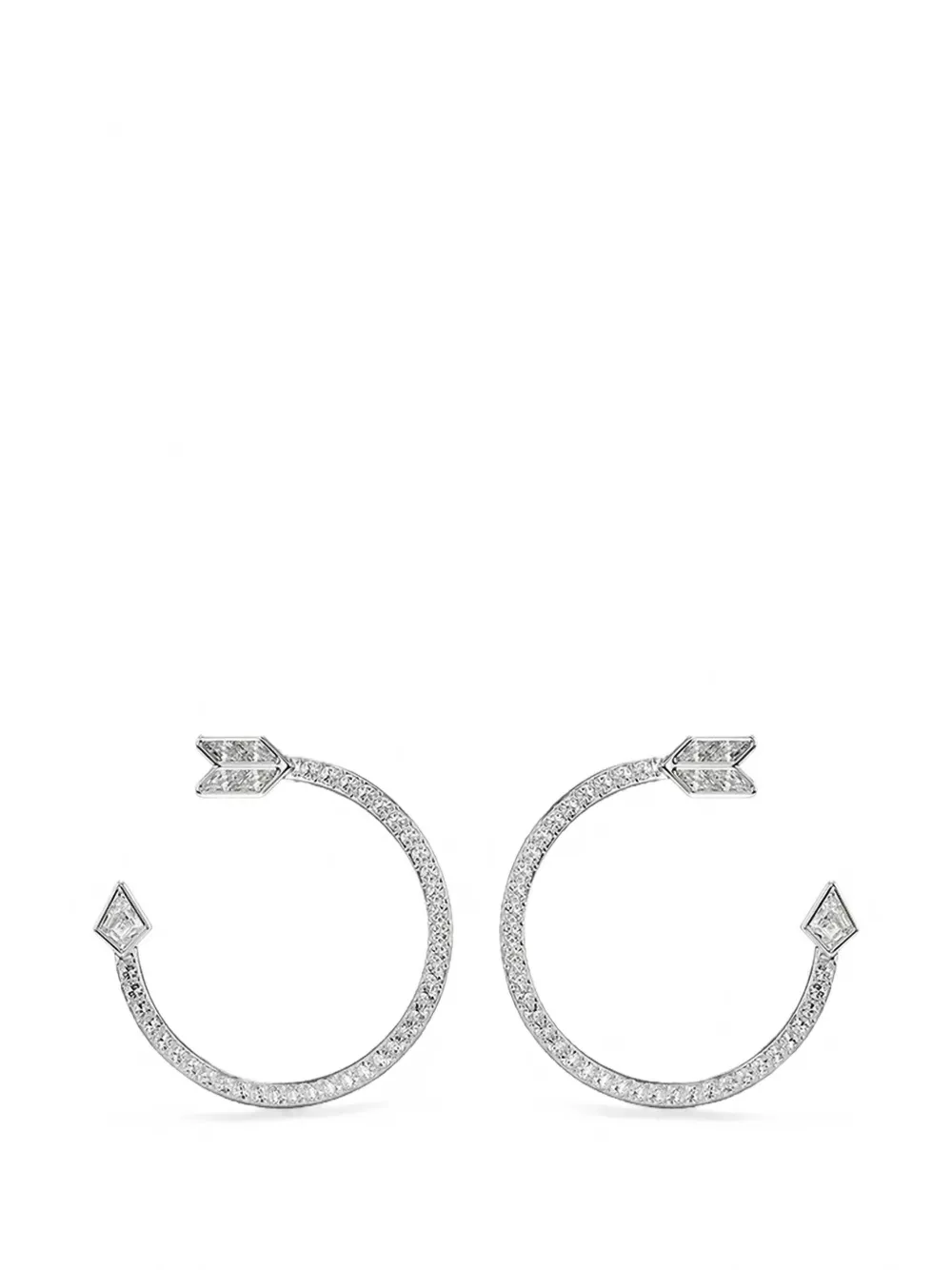 Swarovski Orecchini a cerchio Idyllia - Argento