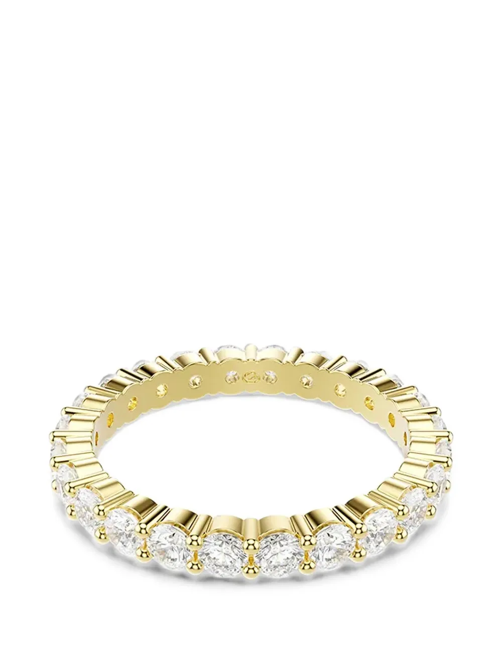 Swarovski Matrix Vittore crystal-embellished eternity ring - Gold