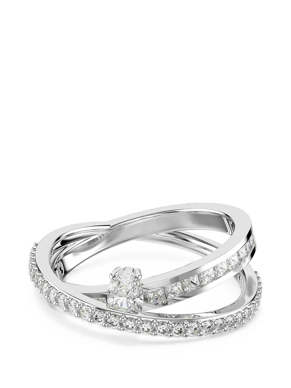 Swarovski Anello Hyperbola con decorazione - Argento