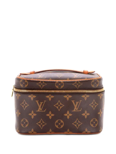 Louis Vuitton Pre-Owned Mini Nice Vanity Case Clutch aus Canvas mit Monogramm