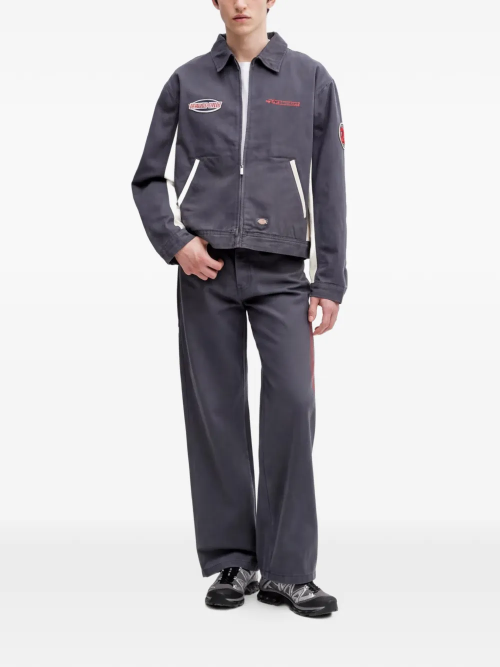  Dickies Giacca Con Inserti - Grigio 