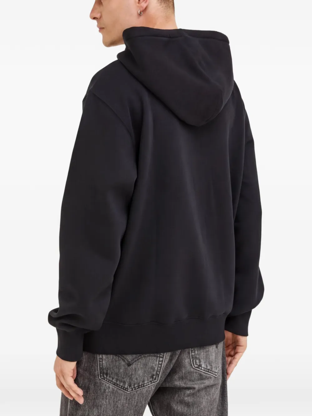DICKIES Hoodie met logo Zwart