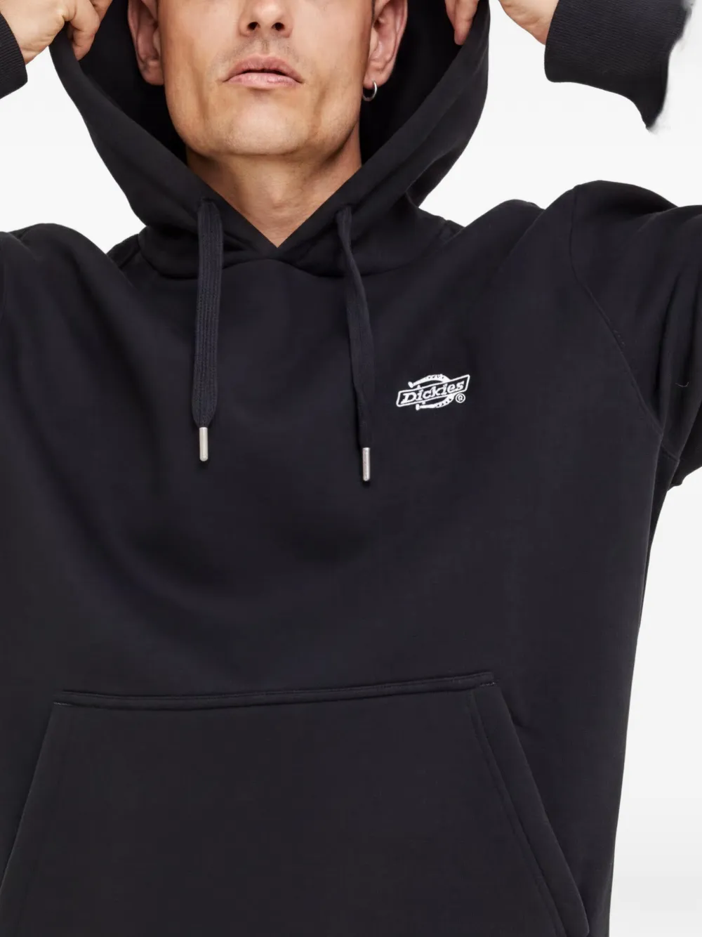 DICKIES Hoodie met logo Zwart
