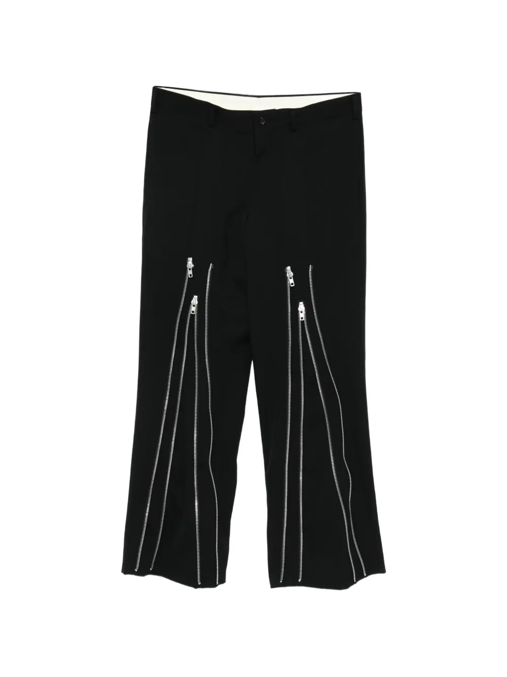 Comme des Garçons Homme Plus zip-detail trousers - Nero