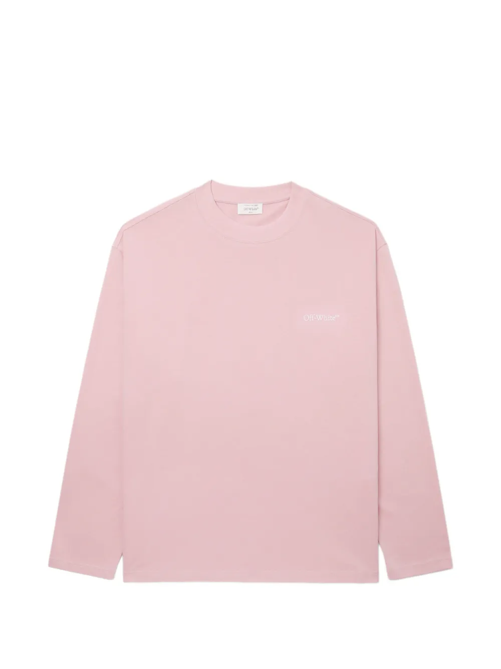 Off-White Felpa con stampa - Rosa