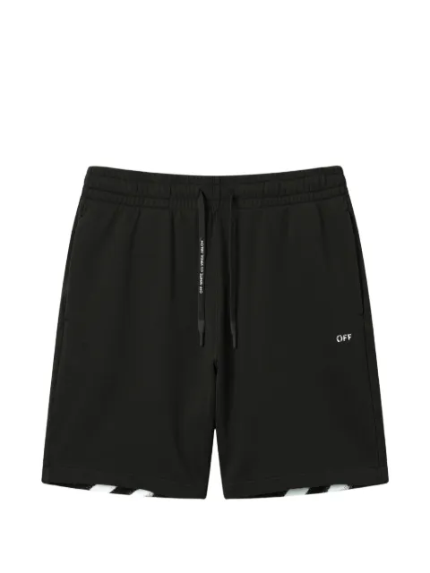 Off-White Diag-Stripe track shorts