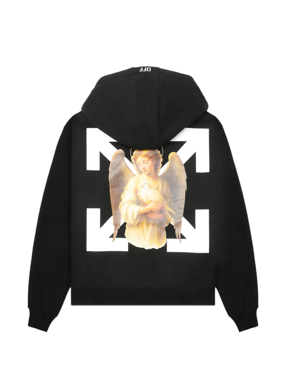 Off-White グラフィック パーカー | ブラック | FARFETCH JP