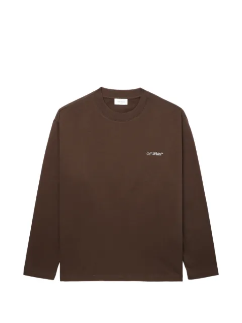 Off-White Diag-stripe long-sleeve T-shirt