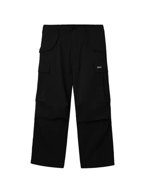 Off-White Diag-stripe cargo-pocket trousers