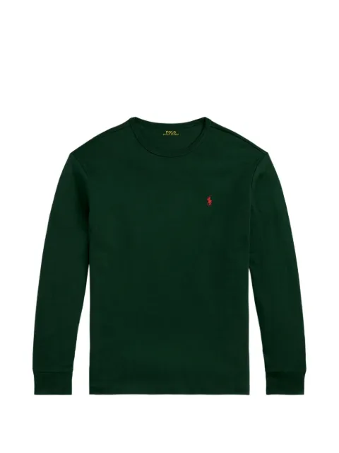 Polo Ralph Lauren T-shirt a maniche lunghe con logo ricamato