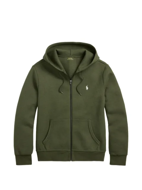 Polo Ralph Lauren hoodie con logo bordado y cierre