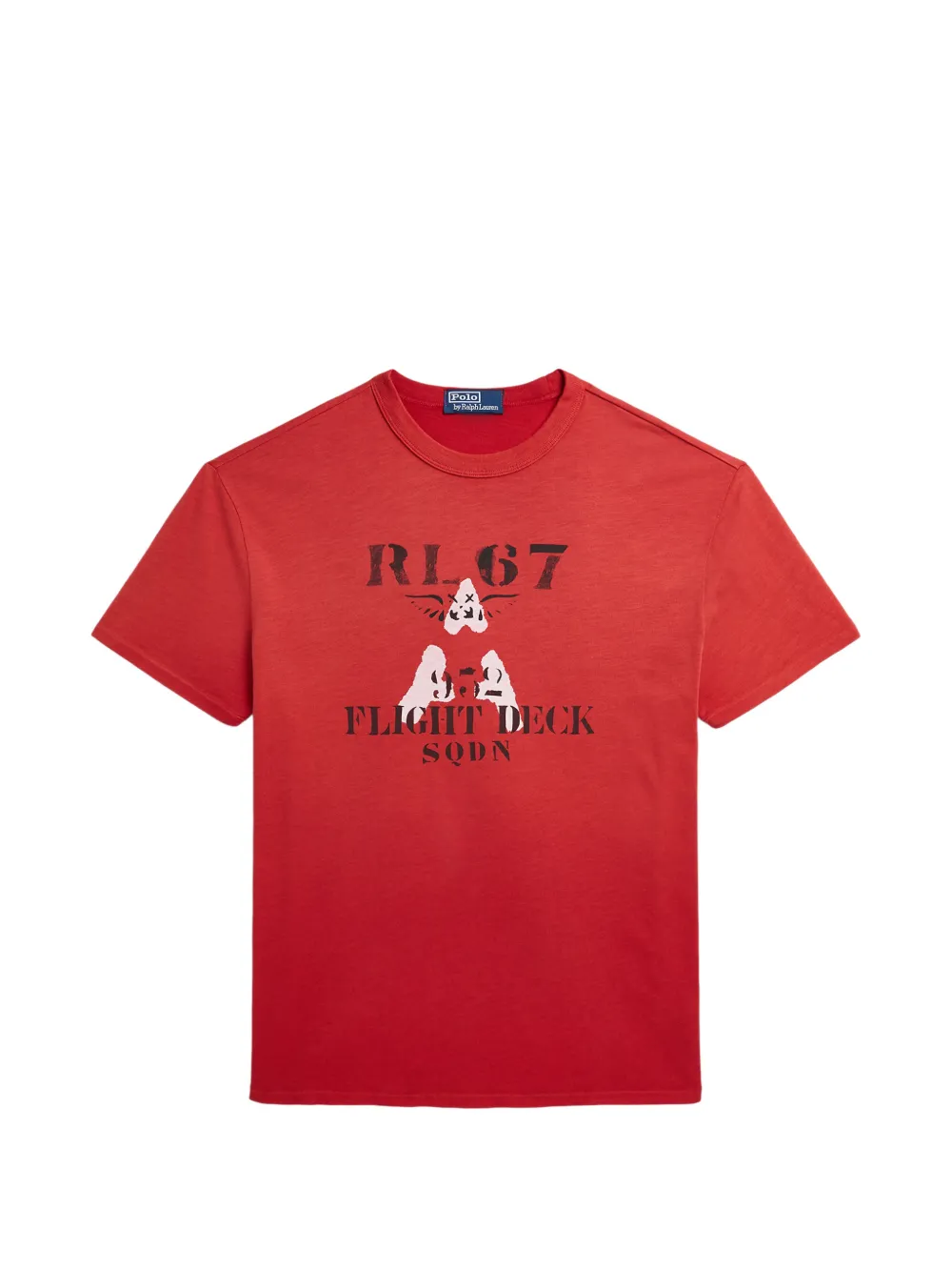 Polo Ralph Lauren graphic-print t-shirt - Rosso
