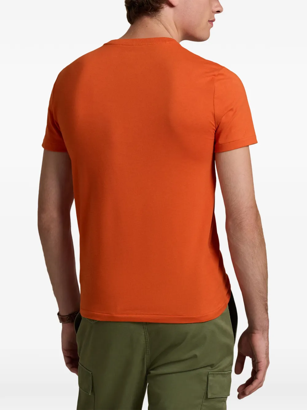 Polo Ralph Lauren T-shirt met geborduurd logo Oranje