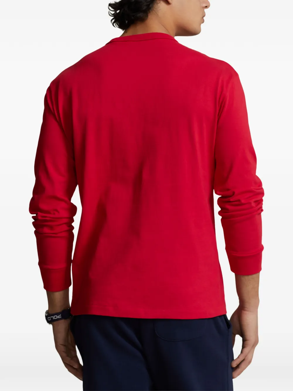 Polo Ralph Lauren T-shirt met geborduurd logo Rood
