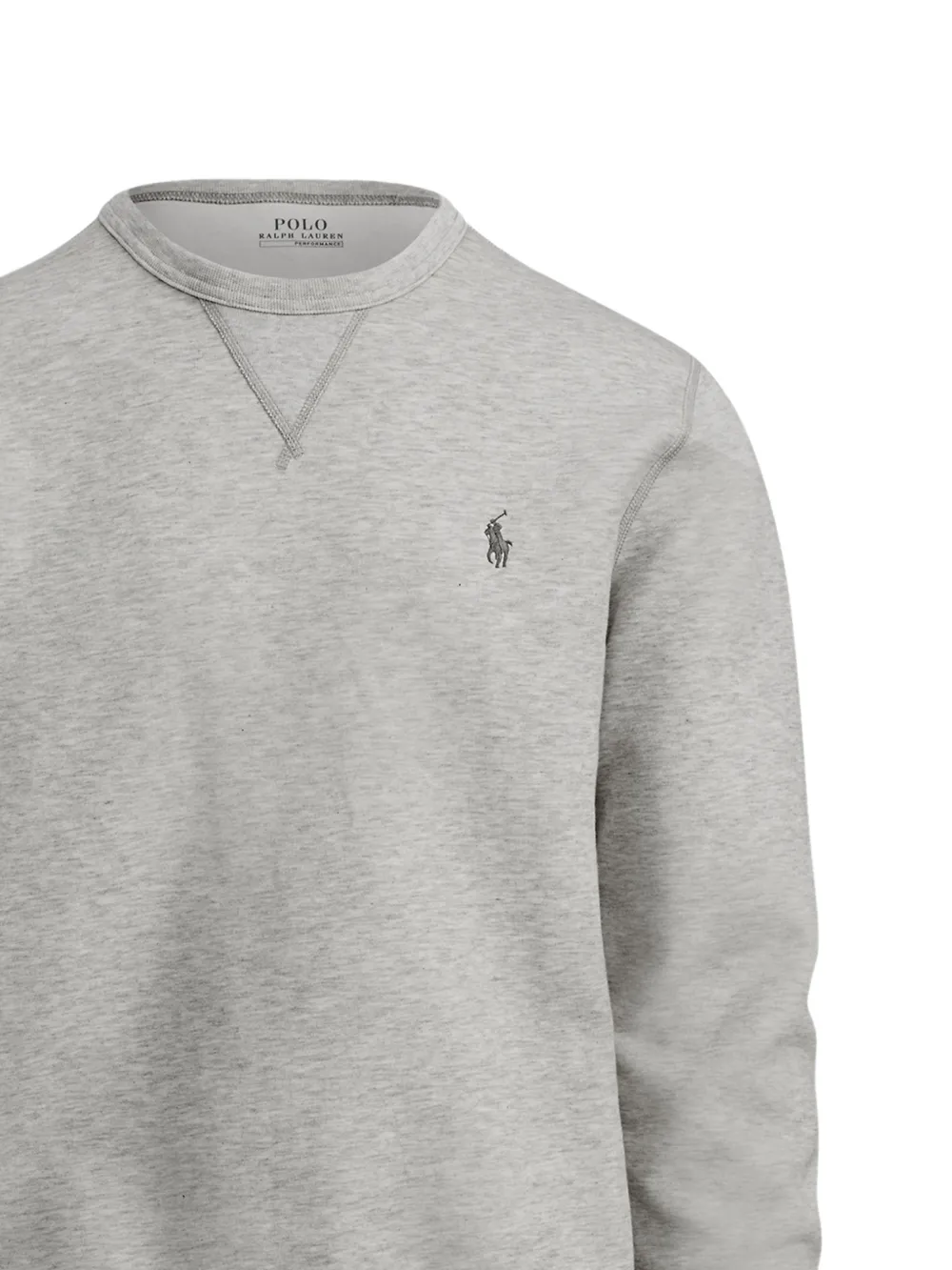 Polo Ralph Lauren Sweater met geborduurd logo Grijs