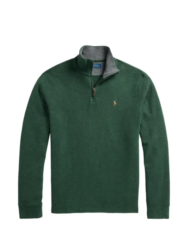 Polo by Ralph Lauren グリーン セーター L Polo Ralph Lauren クォータージップ セーター | グリーン | FARFETCH JP