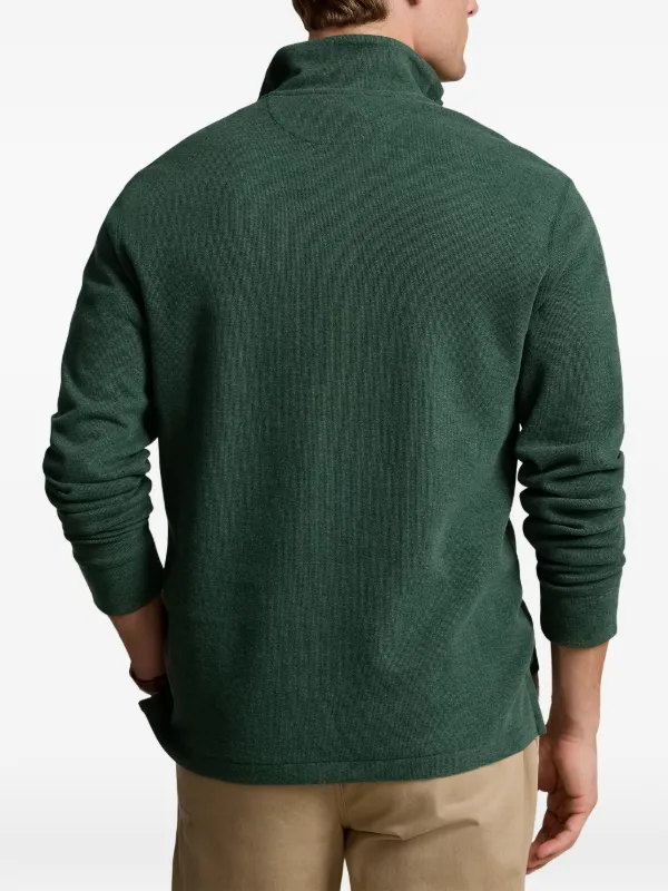 Polo Ralph Lauren クォータージップ セーター | グリーン | FARFETCH JP
