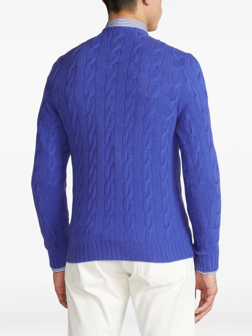 Polo Ralph Lauren Kabelgebreide trui Blauw