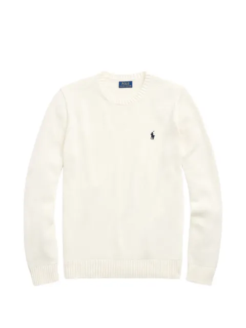 Polo Ralph Lauren embroidered-logo crew-neck sweater