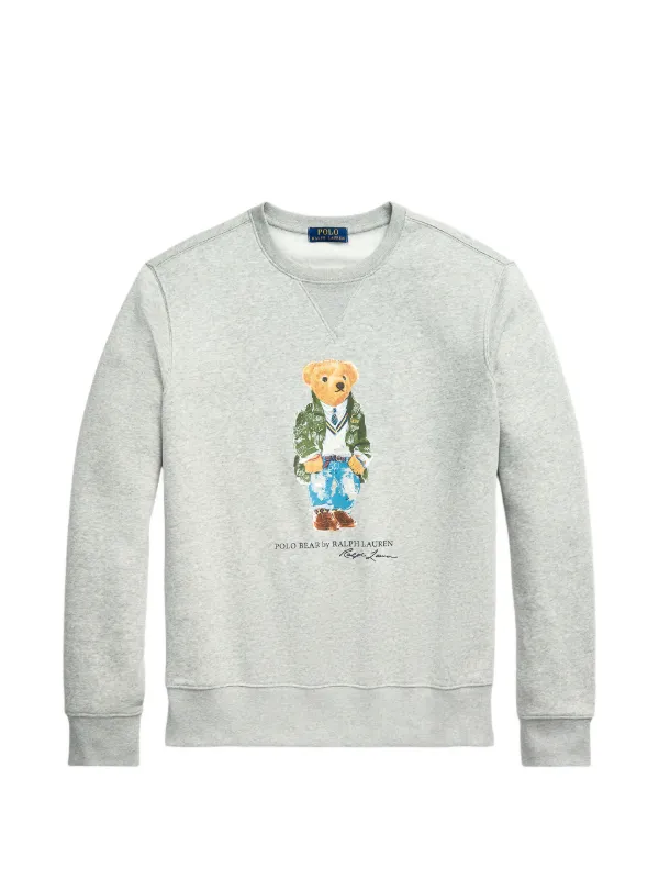 Polo Ralph Lauren ポロベア グラフィック スウェットシャツ | グレー 