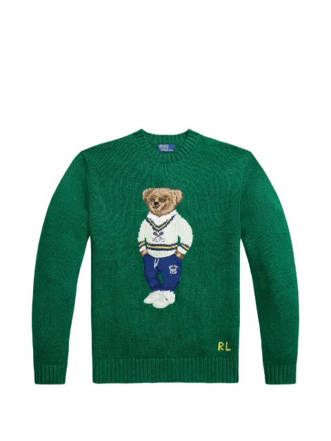 Polo Ralph Lauren Polo Bear intarsia-knit sweater