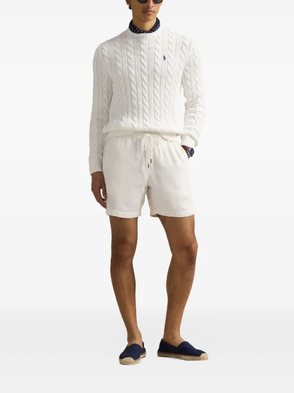 Polo Ralph Lauren ケーブルニット セーター | ホワイト | FARFETCH JP