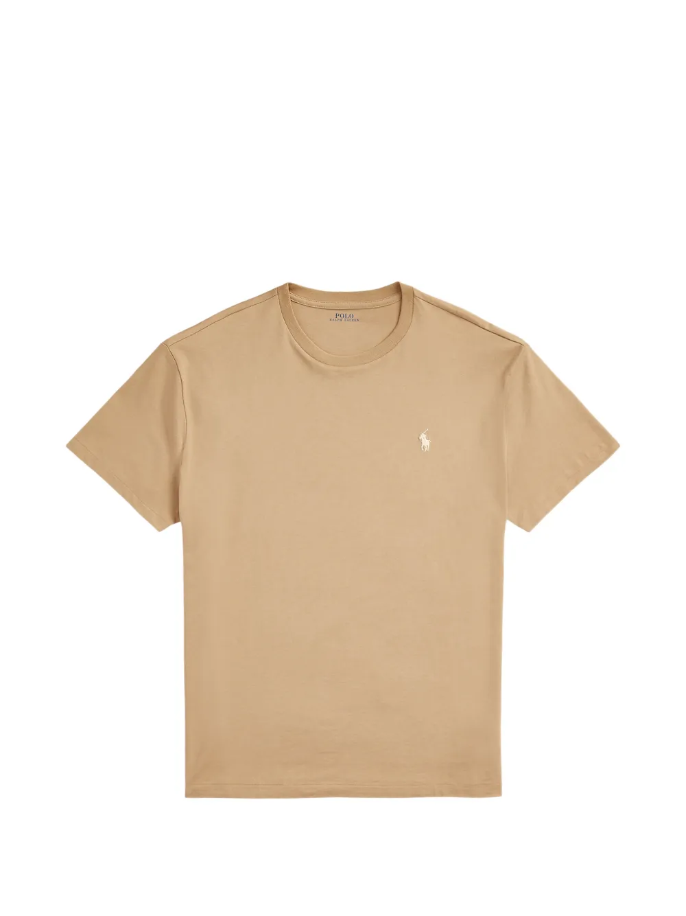 Polo Ralph Lauren logo-embroidered T-shirt - Toni neutri