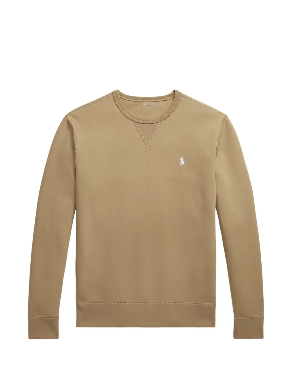 Polo Ralph Lauren logo-embroidered crew-neck sweater - Toni neutri
