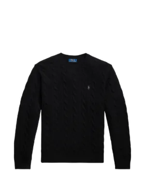 Polo Ralph Lauren ロゴインターシャ セーター | ブルー | FARFETCH JP