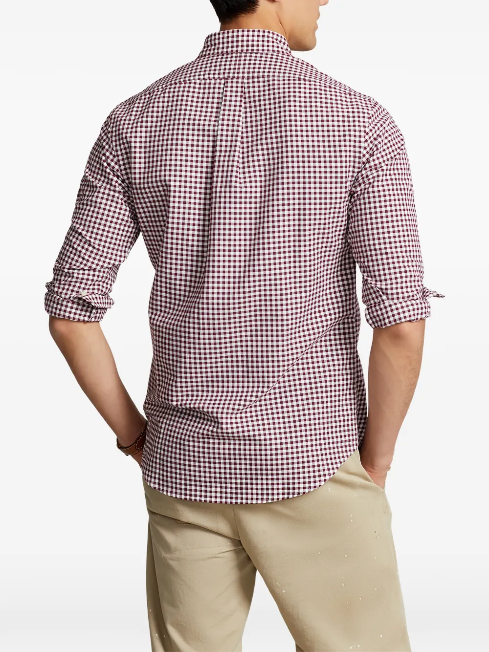 Polo Ralph Lauren Overhemd met gingham ruit Rood