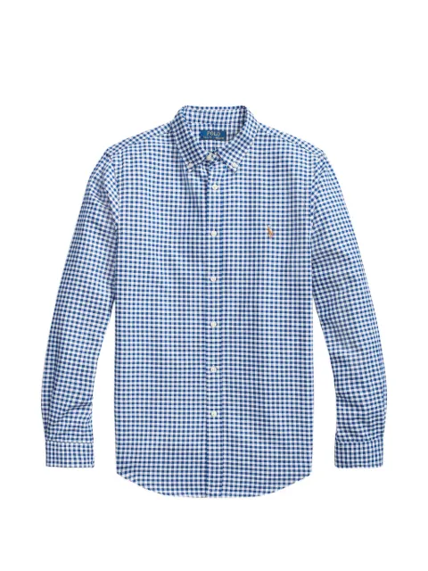 Polo Ralph Lauren gingham-checked button-down shirt