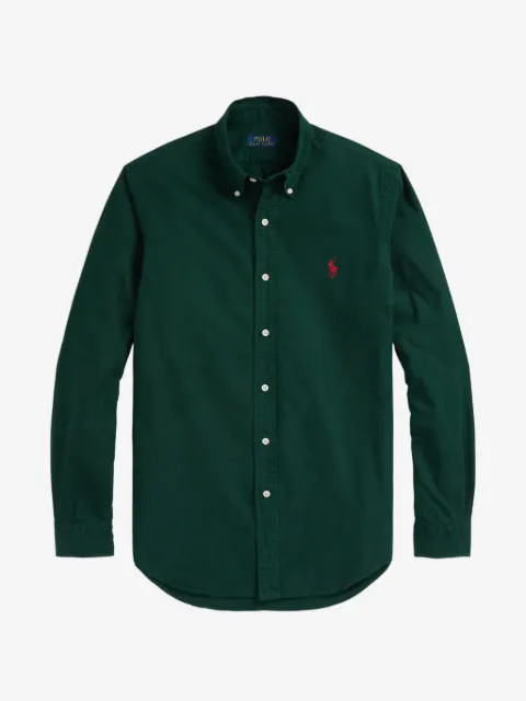 Polo Ralph Lauren embroidered-logo button-down shirt