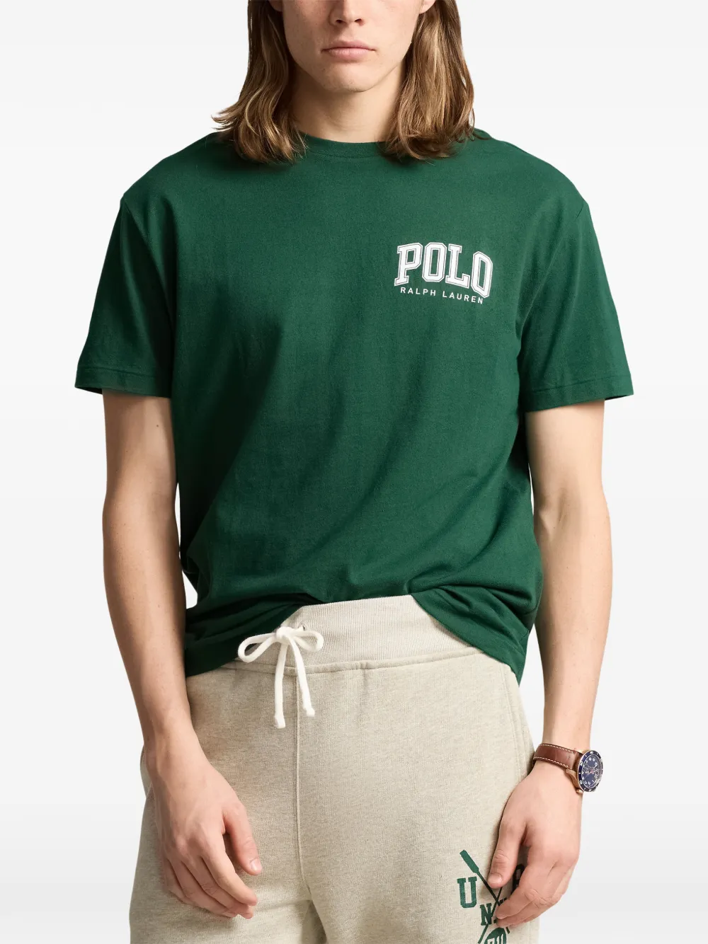 Polo Ralph Lauren T-shirt met logoprint Groen
