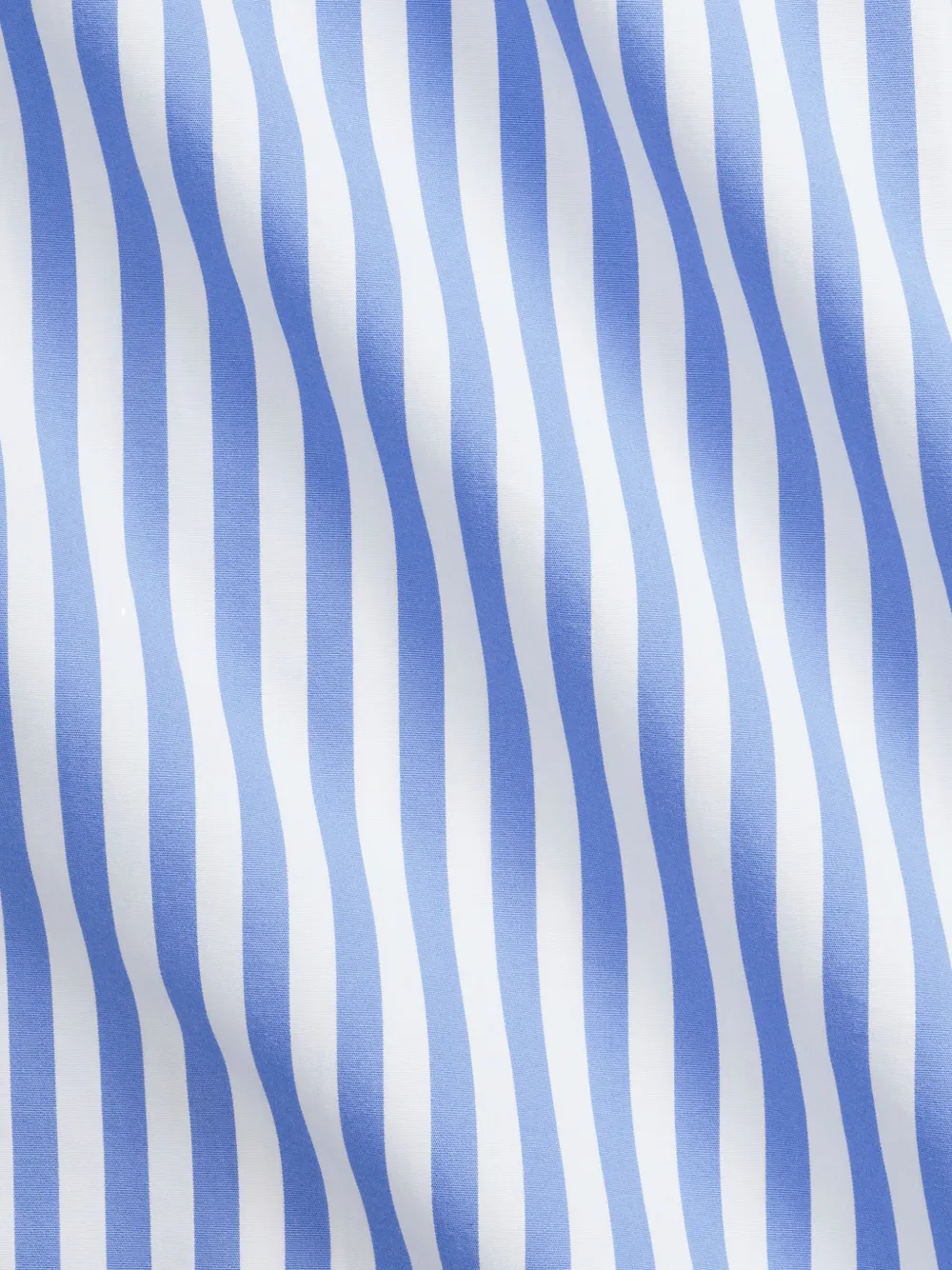Polo Ralph Lauren Overhemd met geborduurd logo en verticale streep Blauw